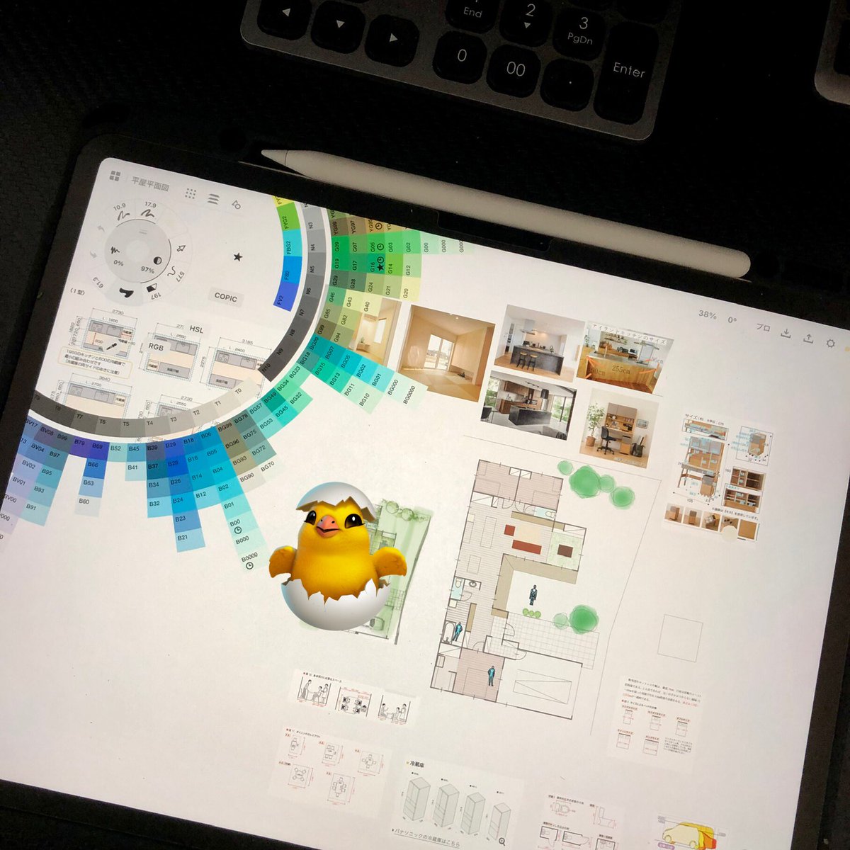 お久しぶりです

最近、iPadで平面図を模写するのにハマっています✏️

おもしろそうなアプリをいろいろ試しているところです

#concept