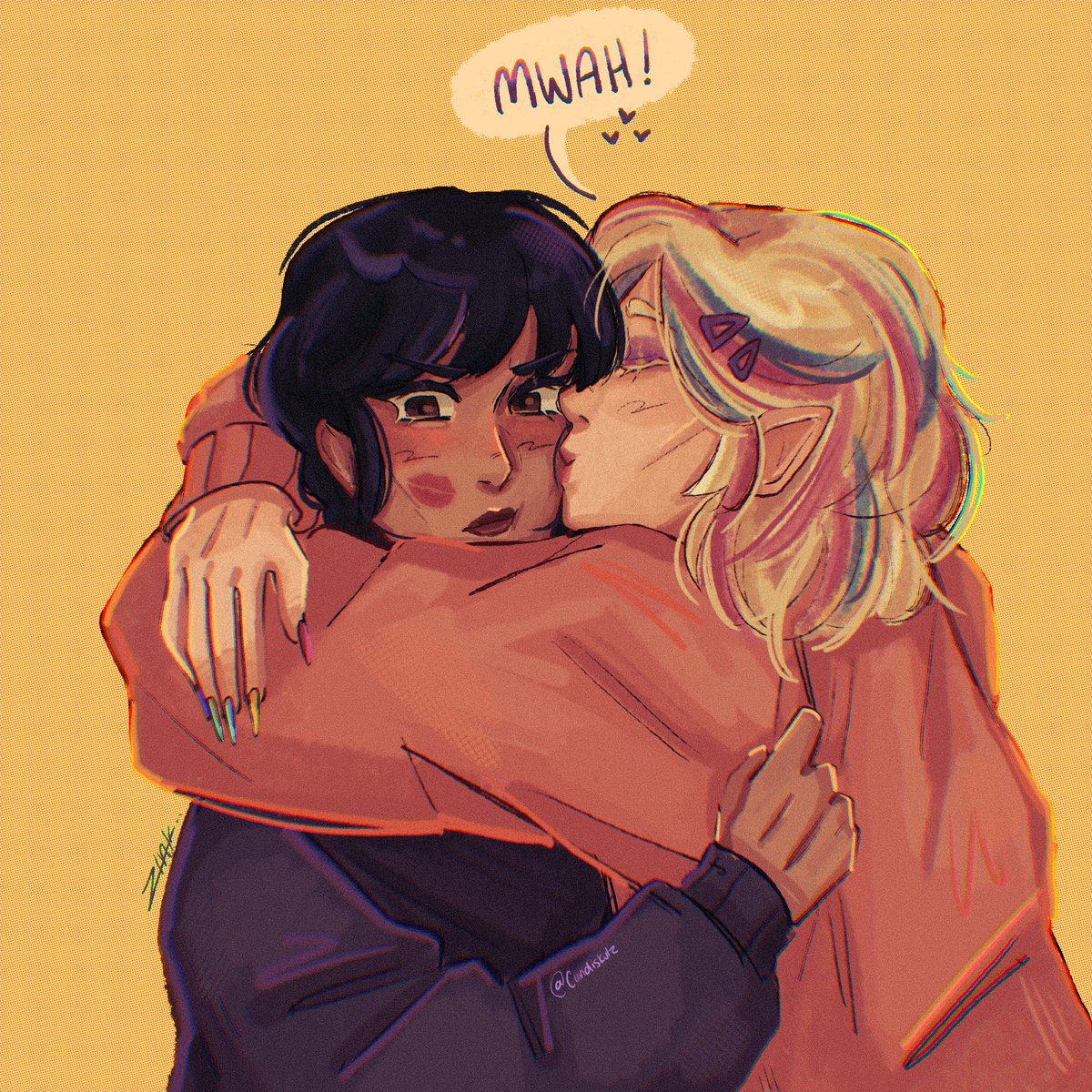 Candiskulz's tweet image. REMINDER MY COMS ARE OPEN!! PLEASE ILL DRAW ANYTHING- KINDA URGERNT💔 #ArtCommission #lookingforart #wenclair #WednesdaySeason2