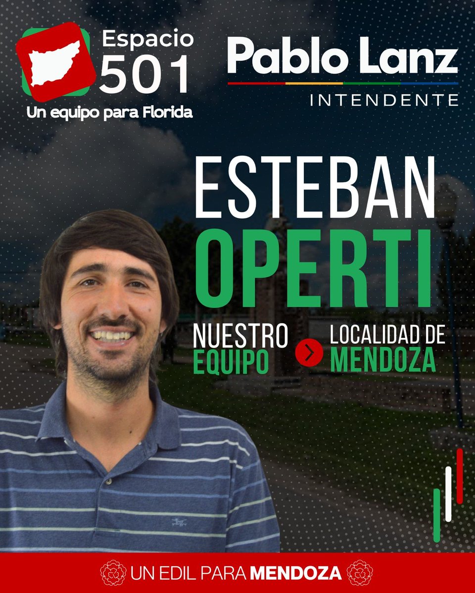 Seguimos comprometidos con la construcción de un futuro más justo y digno para todos.
Por eso, este 11 de mayo te pido nuevamente tu apoyo a la lista 501 y a mí, para seguir trabajando juntos por un Florida mejor.