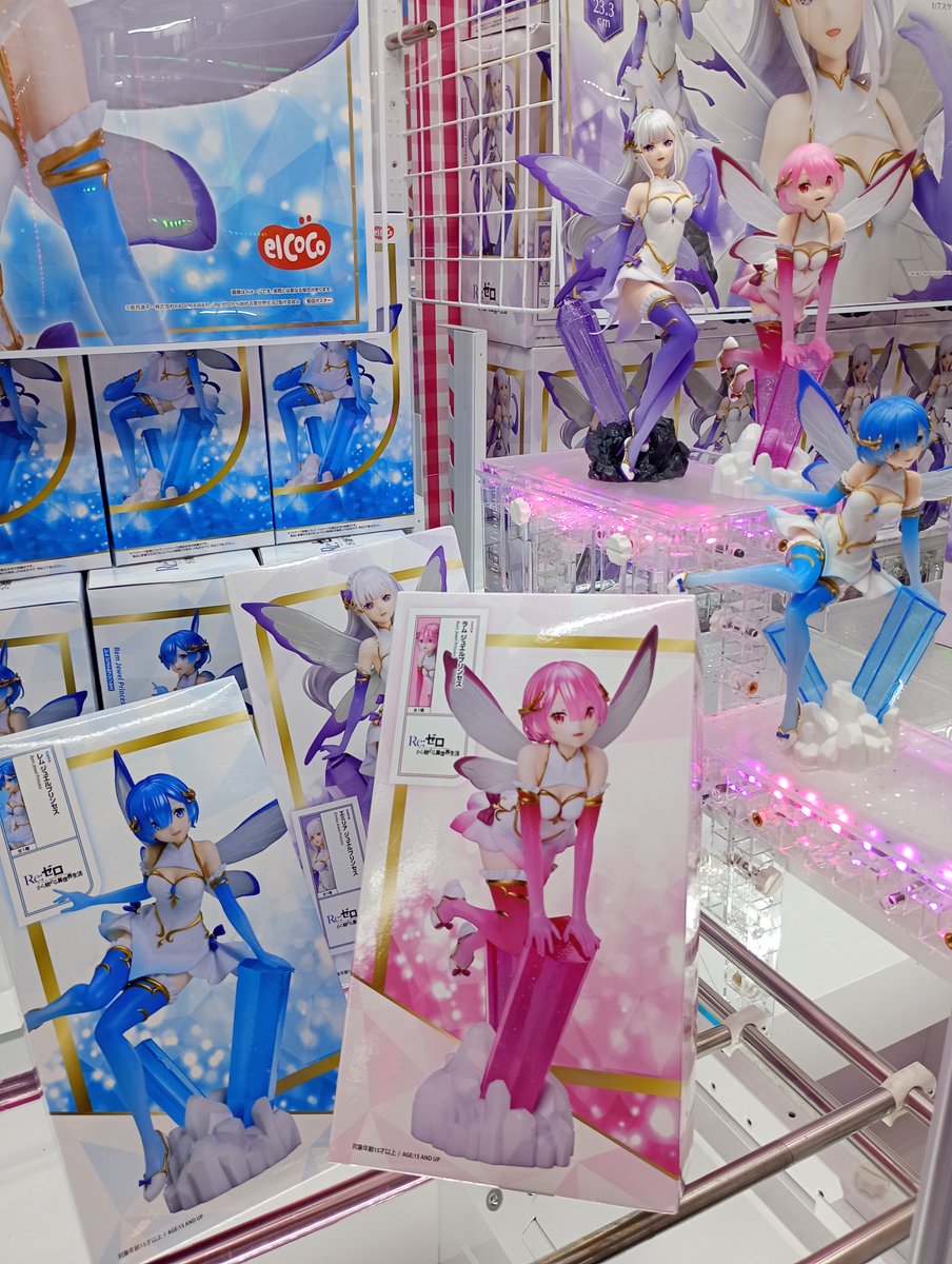前橋店プライズ情報☆】 ＃ROUND1限定プライズ Reゼロから始める異