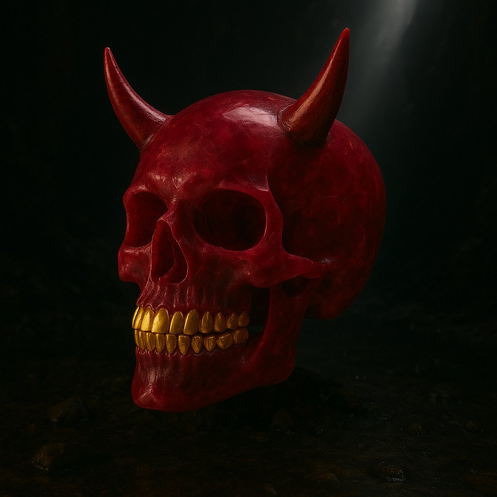 Snagged this wicked relic for 666 #XRP at the MurkLore Krystal Kaverns auction!
Gold teeth. Crimson bone. Straight outta the abyss.
This one called to me. I answered.

Shoutout to <a href="/magicandmurk/">MurkLore</a> <a href="/NftEvolutionz/">NFT Evolutionz</a> for crafting a world where the dark speaks.
If this is just the