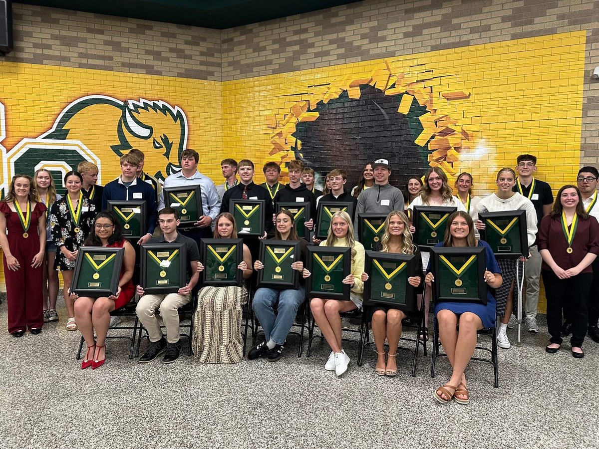 Today we celebrated the 2025 Dick and Rita Atha Memorial Sportsmanship Award winners!  Area athletes receive these awards for displaying exemplary sportsmanship while competing against BCHS!  Congratulations to all of recipients.