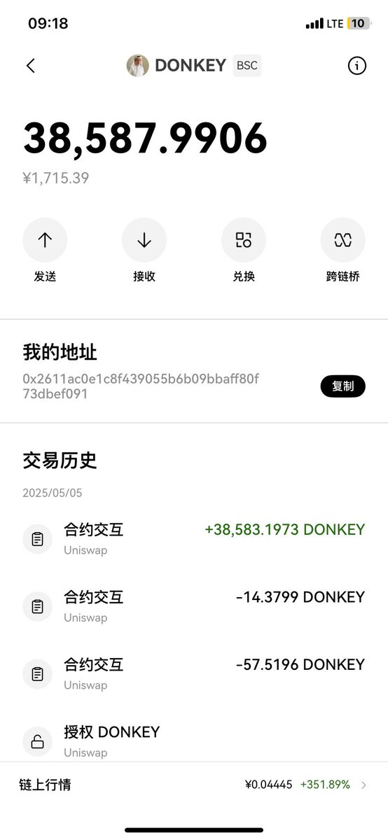 哪位大佬懂这是怎么回事吗？在okx钱包跨链uniswap、价值两万兑换的币变成了两千. 钱包地址：0x2611ac0e1c8f439055b6b09bbaff80f73dbef091