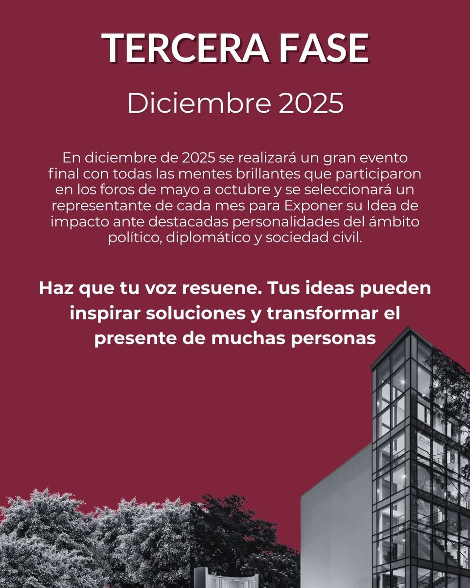 🚨 ¡Llega Ideas de Impacto! 🚨
Una iniciativa de ASPADE y el Museo de la Libertad para jóvenes que quieren generar cambios sociales.
📅 Fechas: 10 y 24 de mayo
🎟️ Actividad gratuita | Cupos limitados (20 por grupo)

📍Inscripciones en la bio de ASPADE y del Museo de la Libertad.