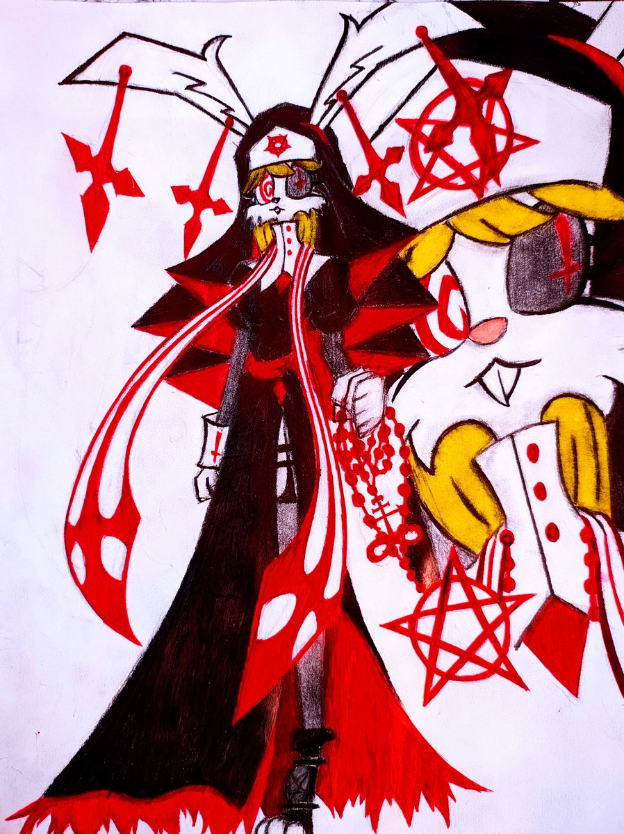 SrCalabaza5's tweet photo. NIXTERIA LAGOMORTIS
Una conejita muy debota a la palabra de su seรฑor xd
ocart
#oc #originacharacter #ใคใฉในใ #traditionalart #nun #satanicnun #bunny #art #furry https://t.co/LAtMh916bd