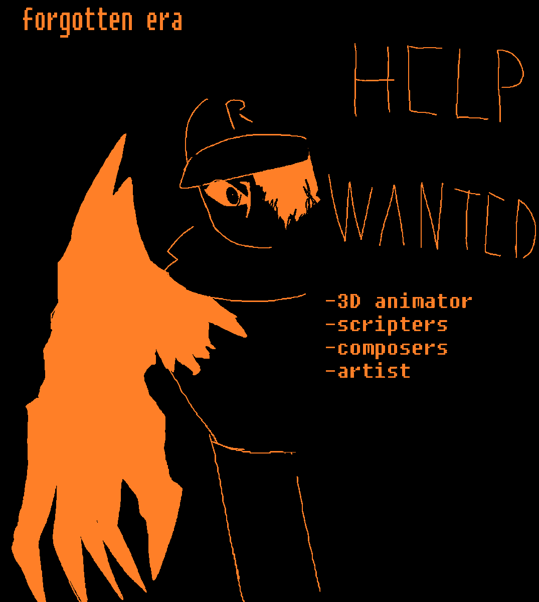 FPOGteam's tweet photo. HI! We really need help we need
-3d animator
-Modelers
-scripter
-composer
- artist (we pay whit robux but it will take an while)
#scripter #ROBLOX #RobloxDev #classicRoblox #outlawsofrobloxia #RobloxMyth #Guest666 #Amon40l #Johndle #eighteenmarch #HelpNeeded #robloxart #robloxarg