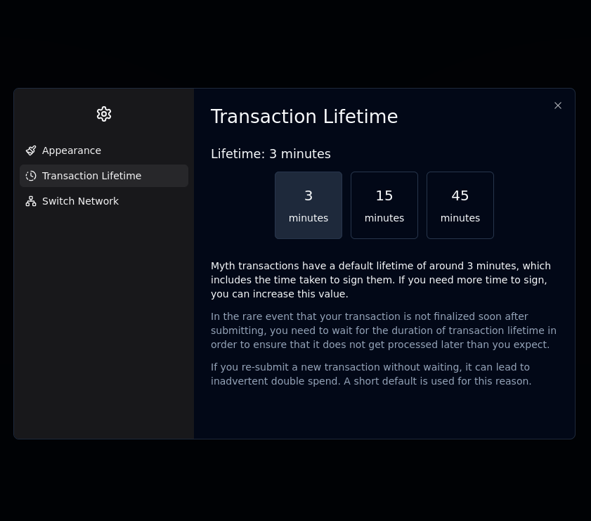 Myth Finance (@myth_finance) on Twitter photo Just shipped:
- <a href="/NFDomains/">NFDomains.algo</a> support, incl. avatar
- Holders view
- Support for longer lifetime transactions
Landing tomorrow:
<a href="/AkitaInuASA/">akita.algo</a> akitaALGO 2972970000
<a href="/Algomint_io/">Algomint.algo</a> gobtcALGO 2972980000
<a href="/MarcusFurrelius/">Marcus Furrelius</a> marcusALGO 2972990000
Sneak peek video below Just shipped:
- <a href="/NFDomains/">NFDomains.algo</a> support, incl. avatar
- Holders view
- Support for longer lifetime transactions
Landing tomorrow:
<a href="/AkitaInuASA/">akita.algo</a> akitaALGO 2972970000
<a href="/Algomint_io/">Algomint.algo</a> gobtcALGO 2972980000
<a href="/MarcusFurrelius/">Marcus Furrelius</a> marcusALGO 2972990000
Sneak peek video below