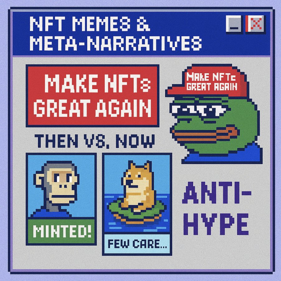 Make NFTs Great Again or die tryin’—here’s why memes still run the market 🧢