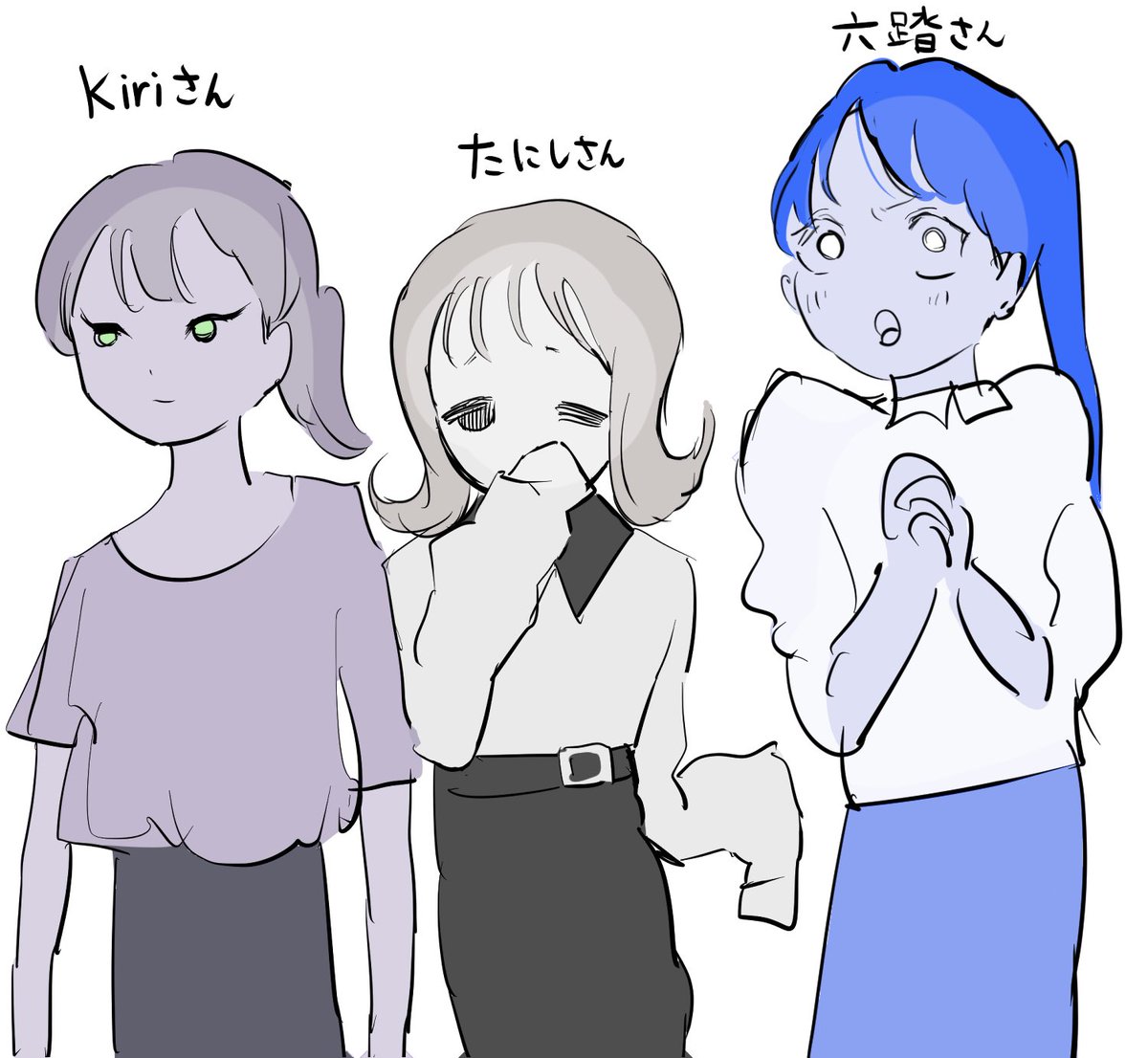 ついに今日ですよ
楽しみすぎて参加されてるメンツの皆さんを描きました

(朱さんの体調お悪いようでしたら全然延期なさってください〜) 