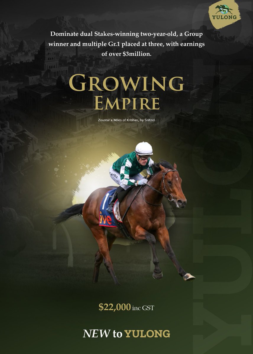 anz_news's tweet photo. 🔱 GROWING EMPIRE 🔱

New to @YulongInvest in 2025 💚

Standing for $22,000 👈️ https://t.co/V5iijrYTDW