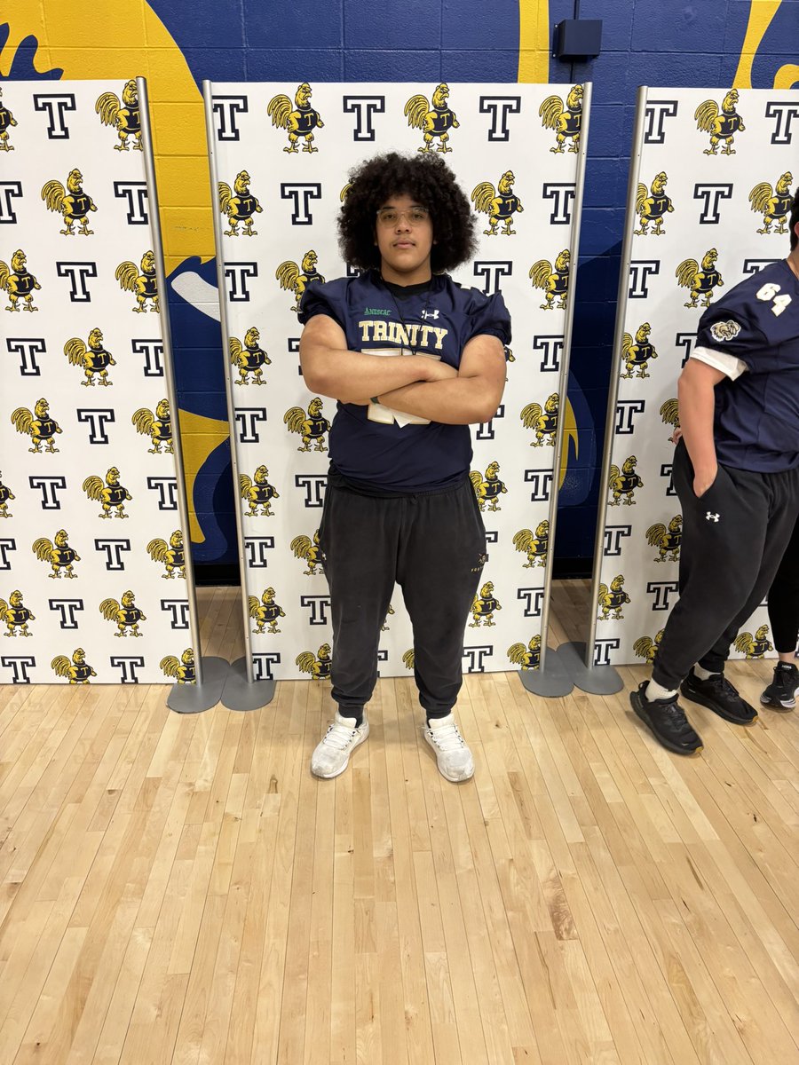 Abraham Guerrero (@abeguerrero_75) on Twitter photo Thank you <a href="/TrinCollFB/">Trinity College Football</a> and <a href="/_coachdwilliams/">Denver Williams</a> for having me today. I had a great time seeing the campus and learning about the program. <a href="/ionafootball/">Iona Prep Football</a> <a href="/Joespags12/">Coach Joe Spagnolo</a> <a href="/CoachMoffitt/">Michael Moffitt</a> <a href="/vinnysullivan77/">Sullivan Sports Performance</a> <a href="/AboutUOutreach/">About U Outreach</a> <a href="/Coachlanese13/">Coach George</a> <a href="/CoachAlexCoombs/">Coach Alex Coombs</a> <a href="/linemen_factory/">LineMen Factory</a> <a href="/CoachRLherisson/">Roodley Lherisson</a> Thank you <a href="/TrinCollFB/">Trinity College Football</a> and <a href="/_coachdwilliams/">Denver Williams</a> for having me today. I had a great time seeing the campus and learning about the program. <a href="/ionafootball/">Iona Prep Football</a> <a href="/Joespags12/">Coach Joe Spagnolo</a> <a href="/CoachMoffitt/">Michael Moffitt</a> <a href="/vinnysullivan77/">Sullivan Sports Performance</a> <a href="/AboutUOutreach/">About U Outreach</a> <a href="/Coachlanese13/">Coach George</a> <a href="/CoachAlexCoombs/">Coach Alex Coombs</a> <a href="/linemen_factory/">LineMen Factory</a> <a href="/CoachRLherisson/">Roodley Lherisson</a>