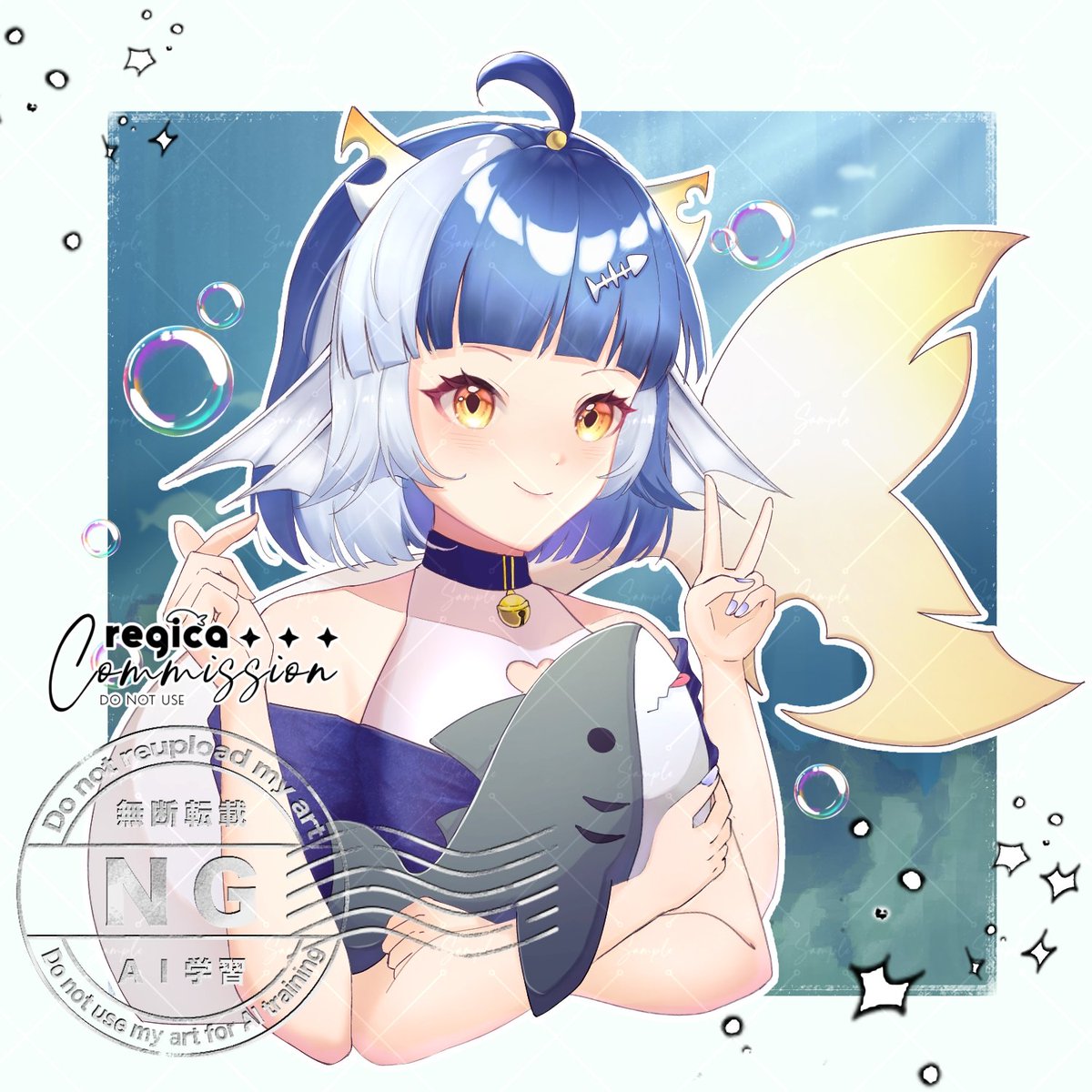 VGEN Commission for @/AquaYoko thank you so much for commissioning!

⚠️[DO NOT USE! Fully belongs to the commissioner!]

VGEN: vgen.co/regica 
#VGenComm #vgencommission #commissionopen #commission