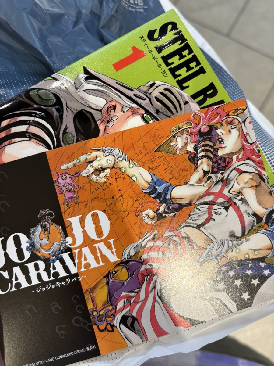 ジョジョキャラバン B2ポスター A B スティールボールラン ジョジョ