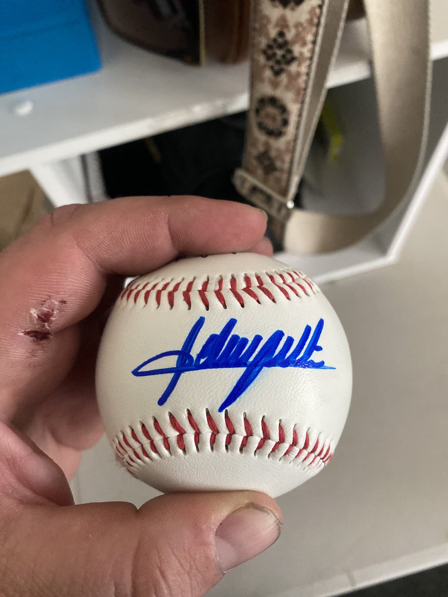 JYHacks's tweet image. Don’t know how my girlfriend will feel about having an Adrian Beltre themed corner of our apartment but I’m sure she will understand. What a great gift from a client.