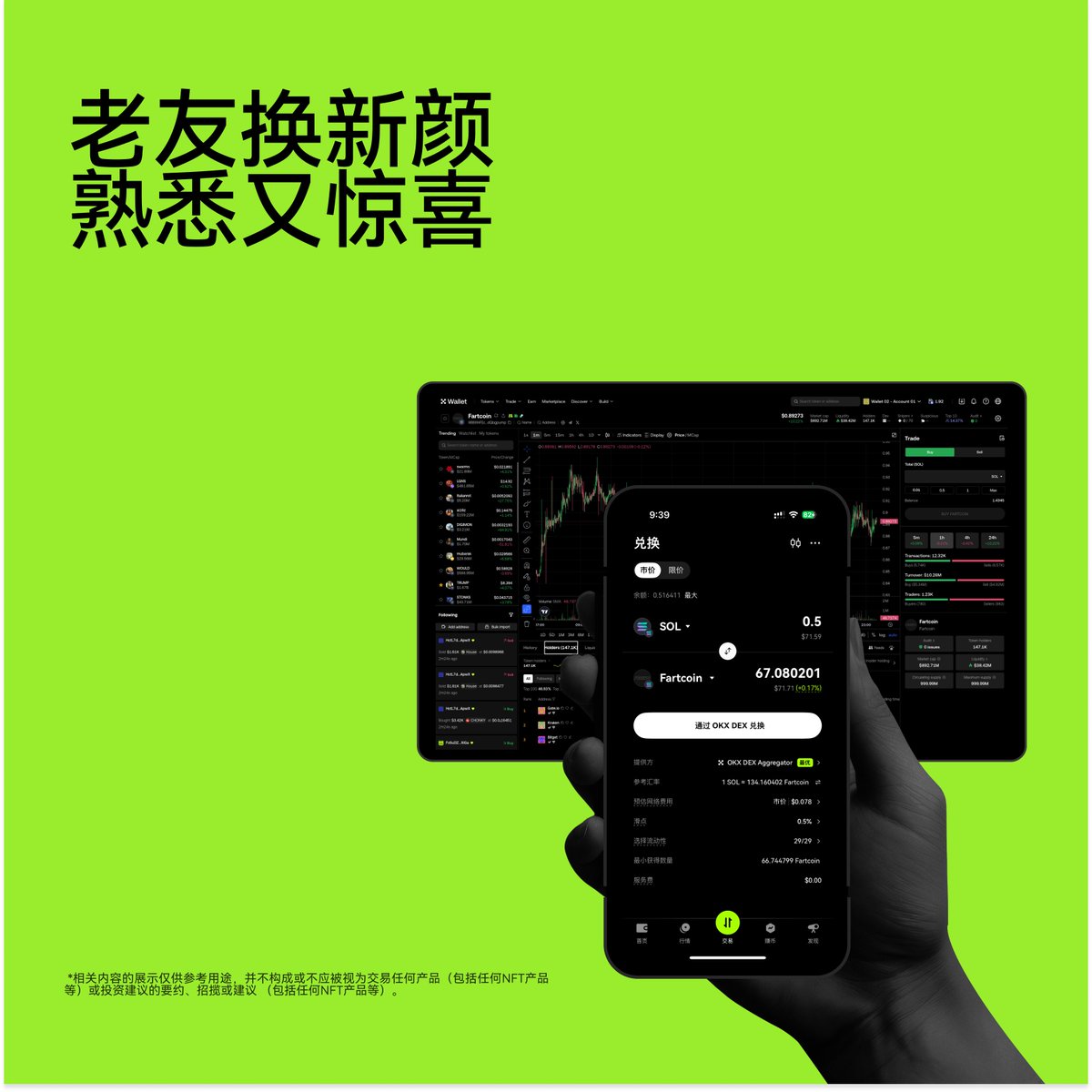 👋 朋友们，你们日思夜想的DEX回来了！

🏠 呼唤P小将们，OKX DEX 是你永远的家
♥️ 依旧丝滑，依旧安全，欢迎朋友们回家！

🎁第一波福利：转发本推，并 Tag 三位好友，随机抽取 10 位用户，1人 20U 奖励
👂小编听说，还有一大波福利等着大家呢，马上公开，敬请期待！