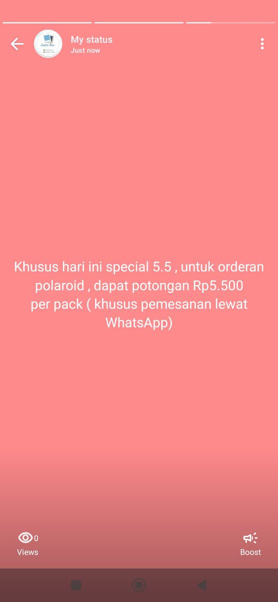 Whatsapp 089687645214