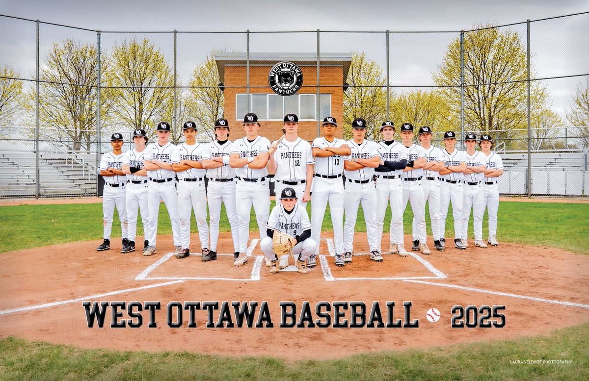 Sneak preview of the poster that all kids in attendance will receive this coming Saturday, May 10 at our Community Day!   West Ottawa  ⚾️ takes on Holland in a Doubleheader with games at 10:00 &amp; 12:00.  All kids in attendance will receive a free hotdog, bag of chips and a drink!