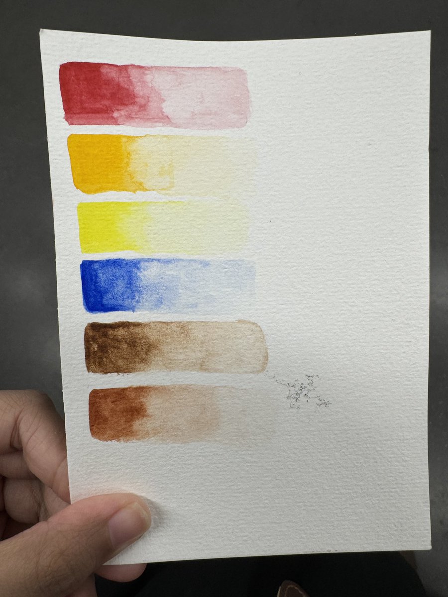 nyaart13's tweet photo. I tried new paints recently (Daniel Smiths) and they were so vibrant!! Loved how they didn’t need much to show up on paper that lovely XD 
First watercolour painting with said paints!! https://t.co/SJ1Jz3hRC0