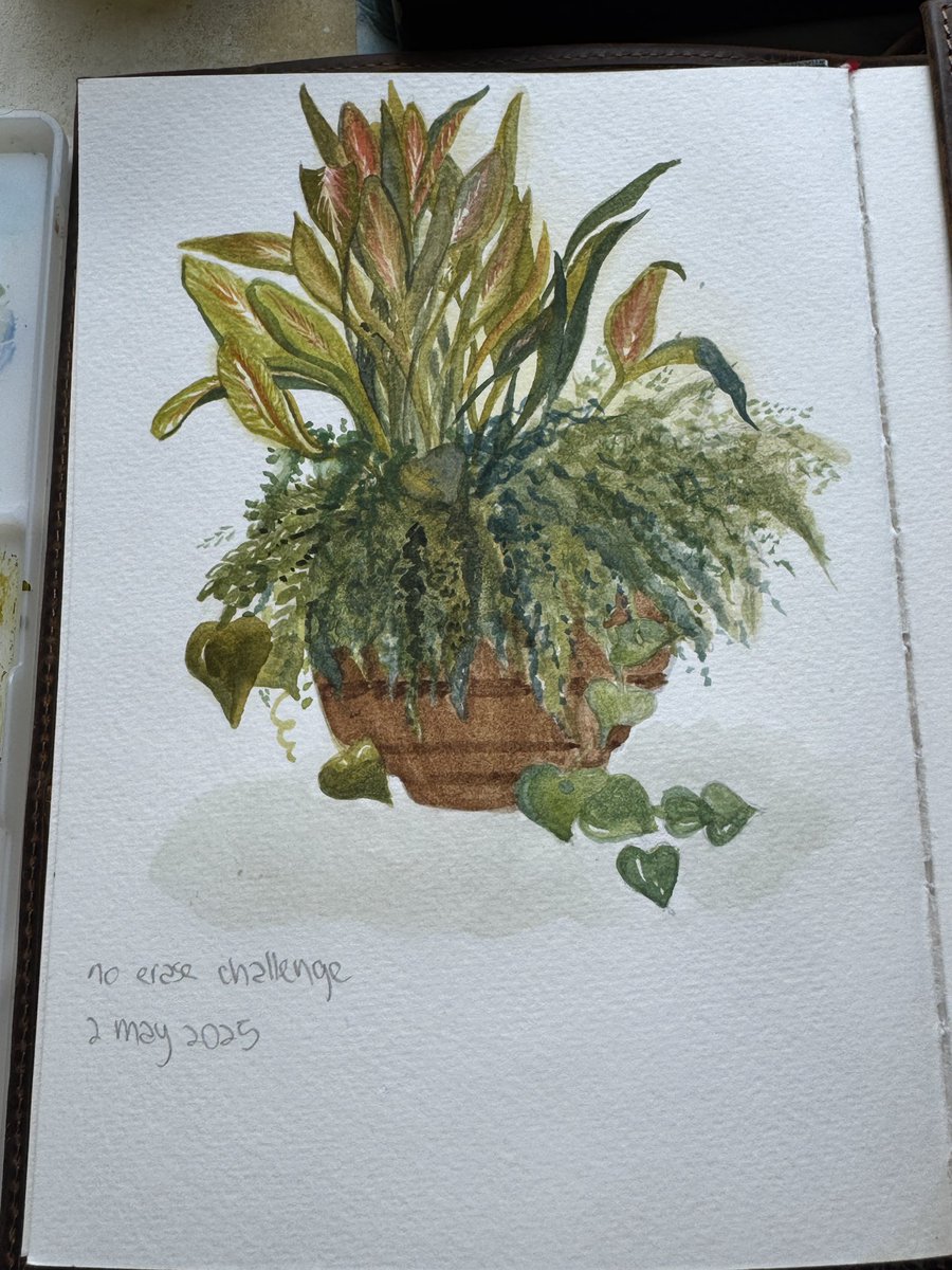 nyaart13's tweet photo. I tried new paints recently (Daniel Smiths) and they were so vibrant!! Loved how they didn’t need much to show up on paper that lovely XD 
First watercolour painting with said paints!! https://t.co/SJ1Jz3hRC0