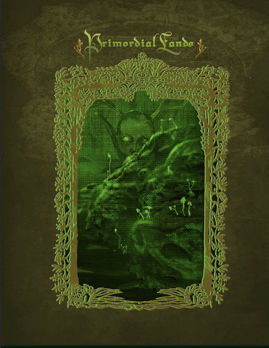 Gn🕯️ going to sleep in the primordial lands 
…
Works in Progress
 for The Forsaken Lands, #ywns game book 
📕 by #dethsoft #design #indiegame 
#fantasyart #HorrorArt 
~Concept art giga thread~
All works in progress, art may change or be different from the final product. 
“You