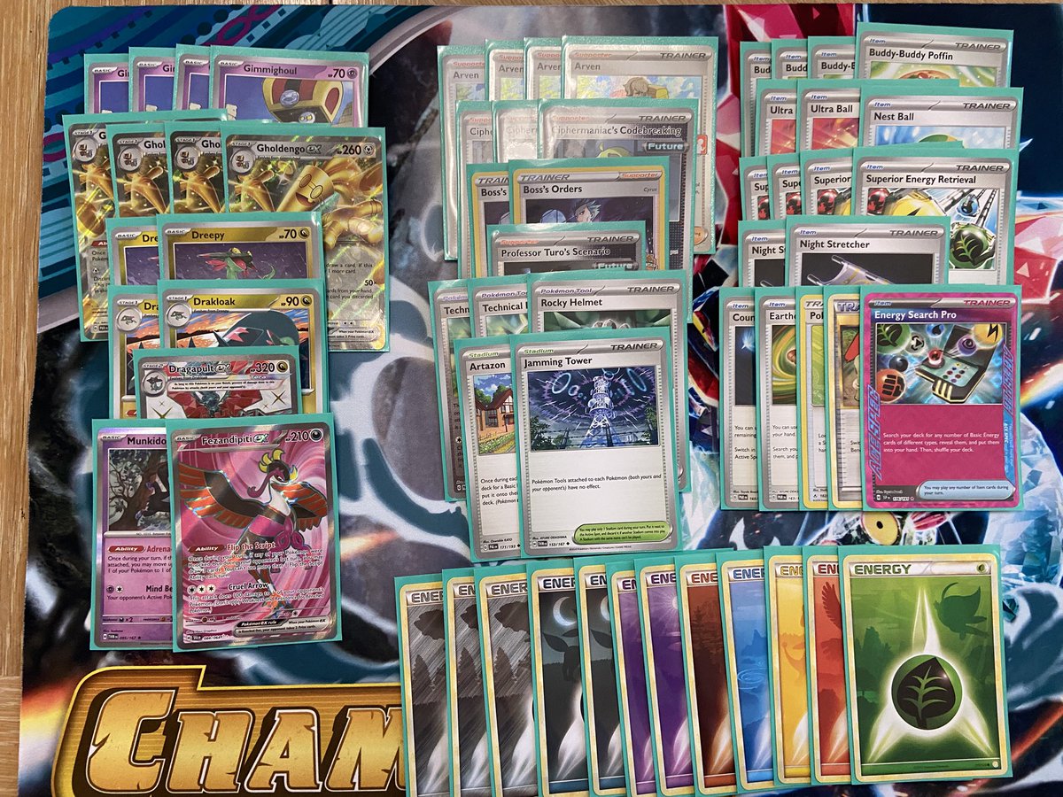 51st at Milwaukee regionals. Played DengoPult, i cut the Iono bc i feel it has anti-synergy with the playstyle, didn’t really miss it. I was playing pretty bad day 1 but improved a lot by the end of the tournament. With this I’m at 740 CP, feels like a good position for top 125.