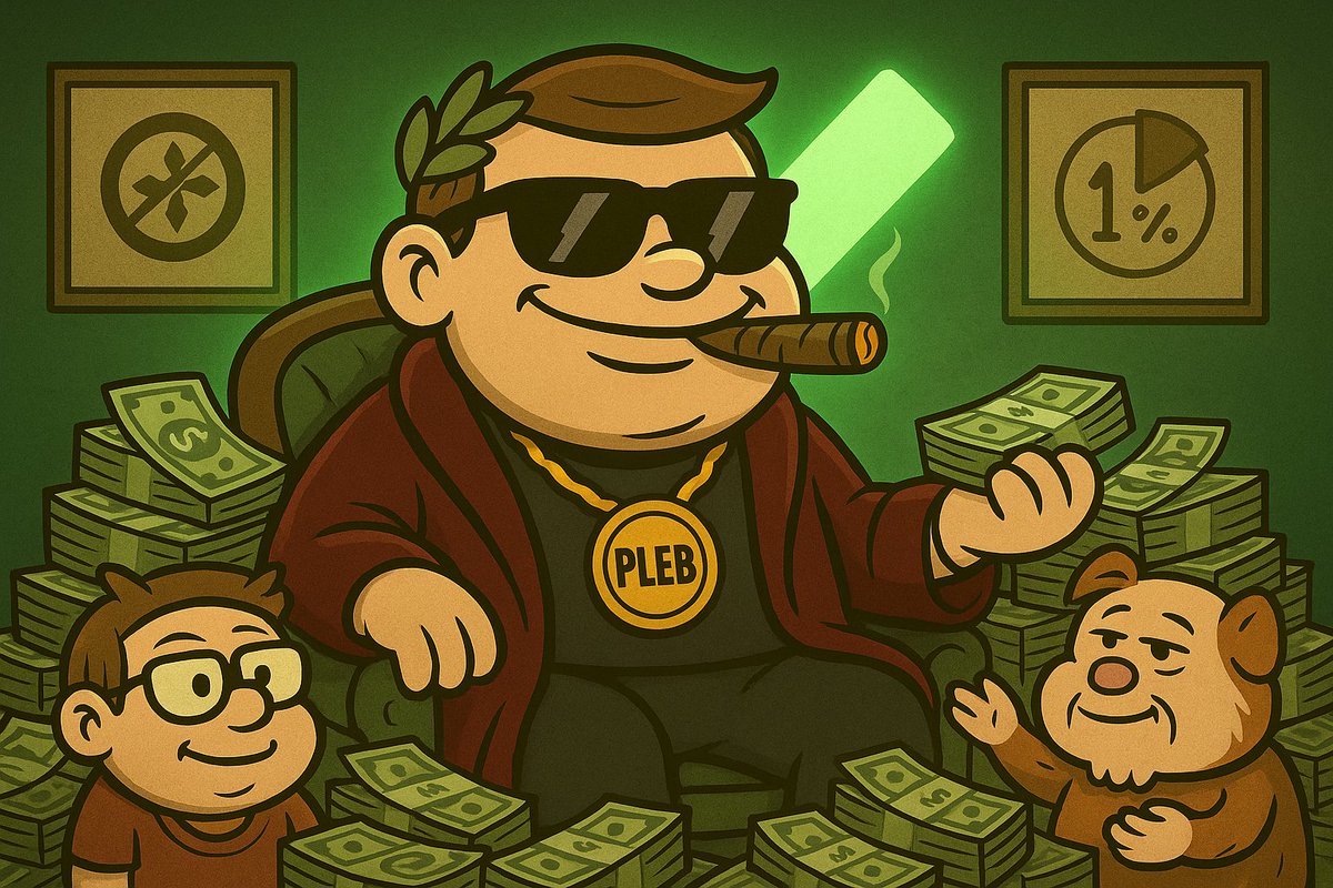 plebcoinonline's tweet photo. 🚨 $PLEB is on fire! 🚨

✅ Audit ✅ KYC ✅ 100% transparency
🔥 Over $90,000+ sold in record time — and we’re just getting started.

https://t.co/UD8xA8XDFM

The most unruggable, unstoppable memecoin of 2025.
Get in early or cry later.

#PLEBCOIN #Crypto #Presale #DeFi #MemecoinMadness #memecoin #money