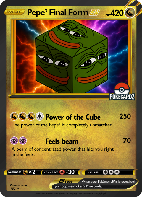 Fantastic work from our friends at $Pokez! With their help we we have freed $Pepe³ from it's shackles and unleashed it's final form!
#Solana $Pcubed #memecoin