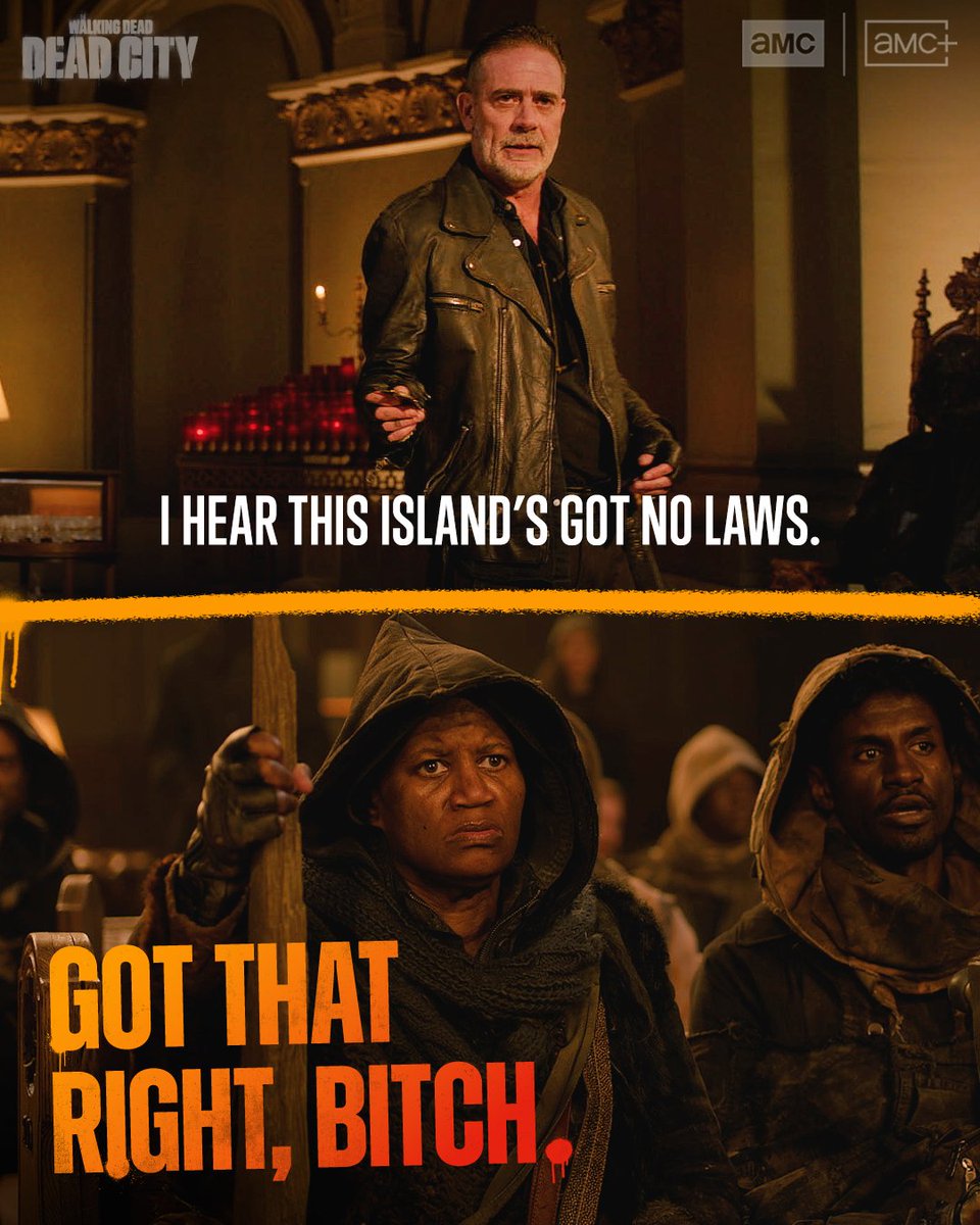 WalkingDead_AMC's tweet image. That's one way to put it. 😂 

What'd you think of the #DeadCity Season 2 premiere? Drop your thoughts in the comments.