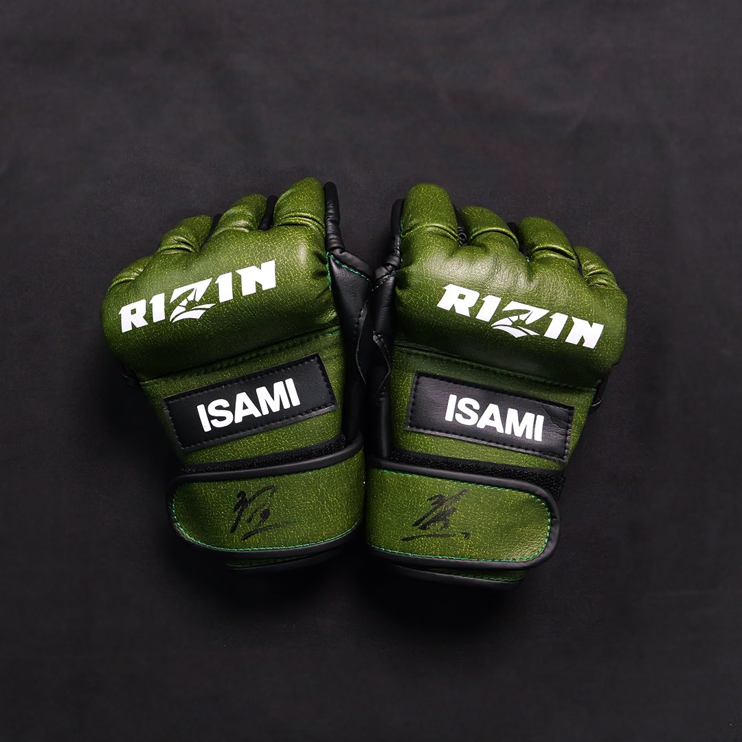 UVERworld 男祭り グローブ 🔷#RIZIN × #KAKEHASHI🔷 📢コラボ #オークション 開催中📢 #RIZIN男