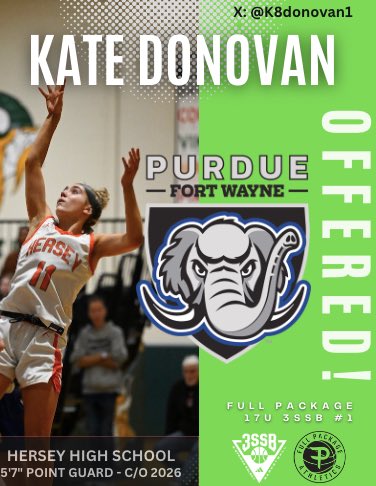 Kate Donovan (@k8donovan1) on Twitter photo I’m so grateful to receive a D1 offer from <a href="/MastodonWBB/">Purdue Fort Wayne WBB</a>! Thank you <a href="/CoachMarchesano/">Maria A. Marchesano</a> & <a href="/CoachAsher7217/">Steven Asher</a> so much for this amazing opportunity! <a href="/HerseyGBball/">Hersey Girls Basketball</a> <a href="/FullPackageGrls/">Full Package Athletics 3SSB Girls</a> <a href="/3SSBGCircuit/">3Stripes Select Basketball Girls Circuit</a> <a href="/Dion_JTsports/">Dion (J & T Sports)</a> <a href="/PGHCircuit/">Prep Girls Hoops Circuit 🏀</a> <a href="/MMBR_CoachGBell/">Major Movez Basketball Review #MMBR</a> <a href="/john_leusch/">John Leusch</a> <a href="/pgh_lisa/">PrepGirlsHoopsLisa</a> <a href="/PGHByron/">Byron Xerxes Livsey</a> <a href="/PGHIllinois/">Prep Girls Hoops Illinois</a> I’m so grateful to receive a D1 offer from <a href="/MastodonWBB/">Purdue Fort Wayne WBB</a>! Thank you <a href="/CoachMarchesano/">Maria A. Marchesano</a> & <a href="/CoachAsher7217/">Steven Asher</a> so much for this amazing opportunity! <a href="/HerseyGBball/">Hersey Girls Basketball</a> <a href="/FullPackageGrls/">Full Package Athletics 3SSB Girls</a> <a href="/3SSBGCircuit/">3Stripes Select Basketball Girls Circuit</a> <a href="/Dion_JTsports/">Dion (J & T Sports)</a> <a href="/PGHCircuit/">Prep Girls Hoops Circuit 🏀</a> <a href="/MMBR_CoachGBell/">Major Movez Basketball Review #MMBR</a> <a href="/john_leusch/">John Leusch</a> <a href="/pgh_lisa/">PrepGirlsHoopsLisa</a> <a href="/PGHByron/">Byron Xerxes Livsey</a> <a href="/PGHIllinois/">Prep Girls Hoops Illinois</a>