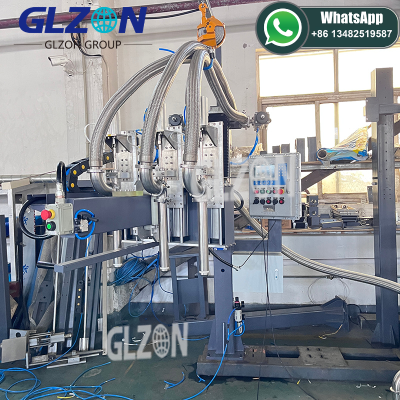 GlzonCo's tweet image. 🚀 GLZON Automatic Multi-Head Drum Filling System: Fill multiple drums simultaneously with ≤±0.2% accuracy. Perfect for automotive, chemicals, and food industries.
⚡ Learn more here: glzon.com/product/IBCTot…
#DrumFillingMachine #DrumFillingSystem #PrecisionFilling #GLZON