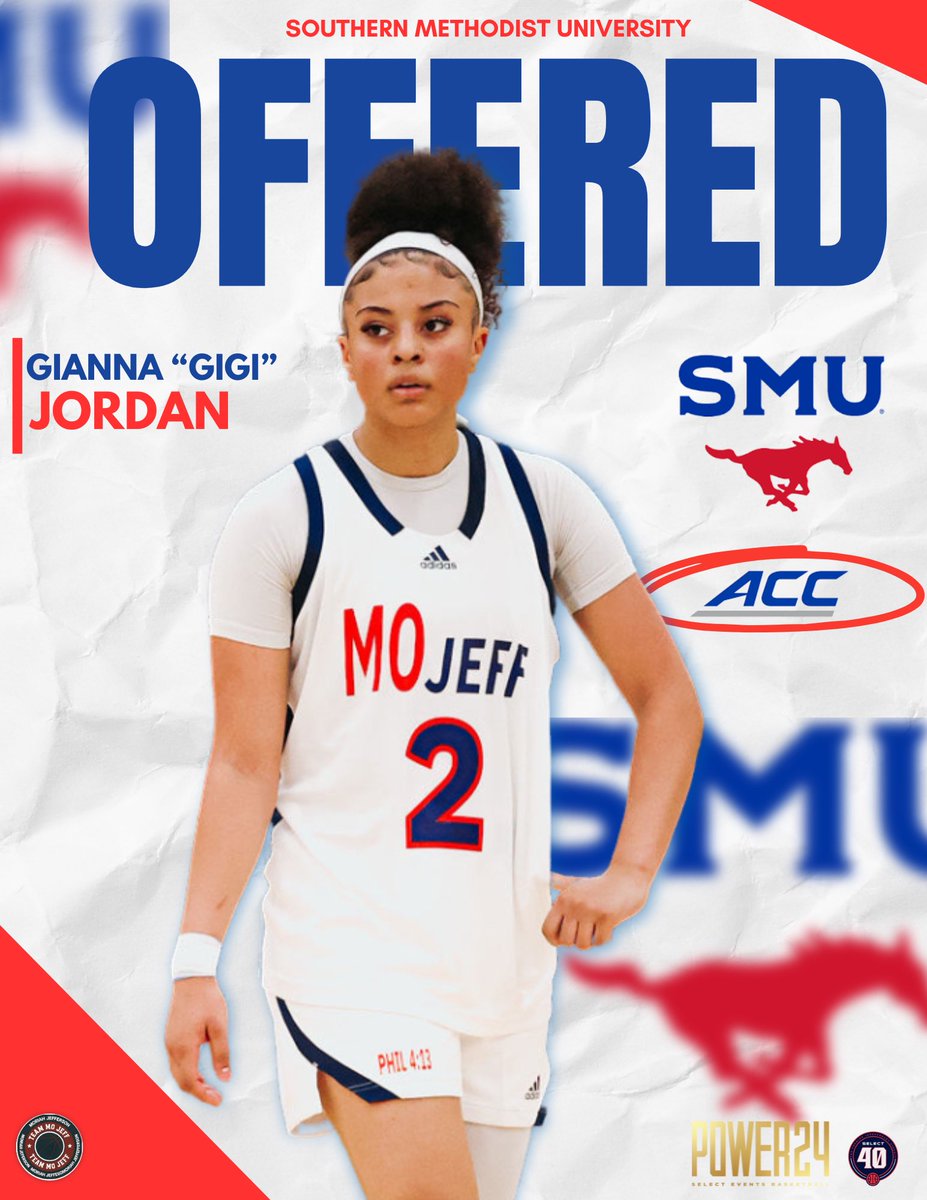 Team Moriah Jefferson (@teammojeff) on Twitter photo Top 2026 PG Gianna โGiGiโ Jordan (<a href="/GiannaJordan_/">Gianna โGiGiโ Jordan</a> ) earns an ACC offer from SMU! <a href="/SMUWBB/">SMU Women's Basketball</a> <a href="/AdiaBarnes/">ADIA BARNES COPPA</a>
Congrats Gigi! ๐ฅ๐คฉ๐๐๐
<a href="/walshjordan1/">Walsh Jordan</a> <a href="/Coach_MarcWill/">Coach Marcus</a> <a href="/bballjkey/">Jason Key</a> <a href="/ShaneLaflin/">Shane Laflin</a> <a href="/KPannell71/">โKPโ</a> <a href="/Coachdomo_24/">Dominique Hamilton</a>
#TeamMoJeffP24 #BeUndeniable Top 2026 PG Gianna โGiGiโ Jordan (<a href="/GiannaJordan_/">Gianna โGiGiโ Jordan</a> ) earns an ACC offer from SMU! <a href="/SMUWBB/">SMU Women's Basketball</a> <a href="/AdiaBarnes/">ADIA BARNES COPPA</a>
Congrats Gigi! ๐ฅ๐คฉ๐๐๐
<a href="/walshjordan1/">Walsh Jordan</a> <a href="/Coach_MarcWill/">Coach Marcus</a> <a href="/bballjkey/">Jason Key</a> <a href="/ShaneLaflin/">Shane Laflin</a> <a href="/KPannell71/">โKPโ</a> <a href="/Coachdomo_24/">Dominique Hamilton</a>
#TeamMoJeffP24 #BeUndeniable