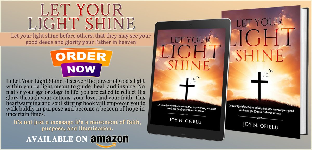 bookchatts's tweet photo. Let Your Light Shine
https://t.co/k5gQ1Dcrxz

#Amazon #books #KindleUnlimited https://t.co/SKn0KaGI2g