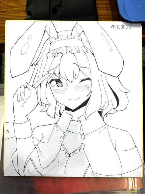 りんどう式バニーアリスさん描きました!なぜ…? 