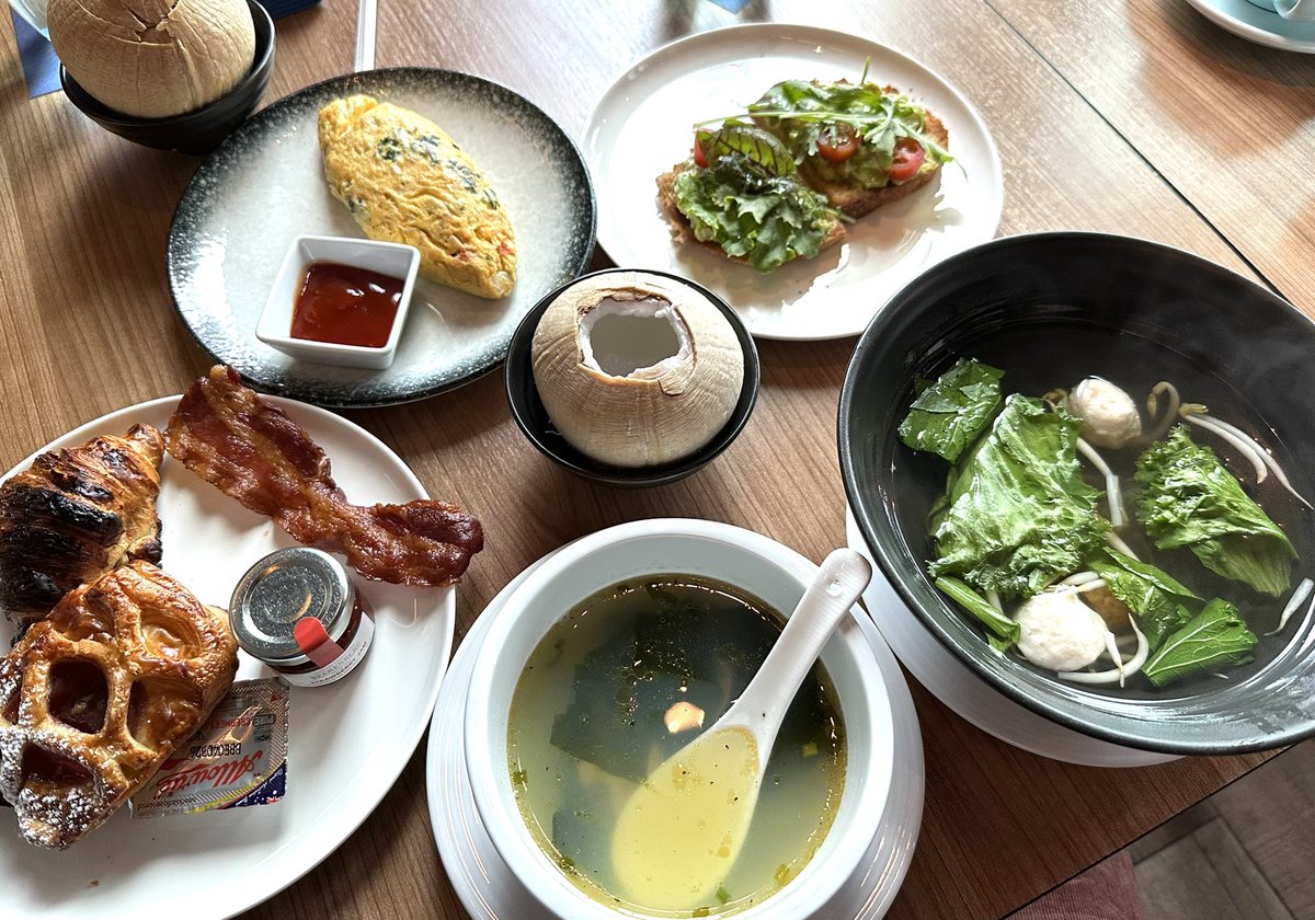 raymondtuan945's tweet image. Last breakfast before leaving Bangkok💕 ⋯⋯Hope to come back soon