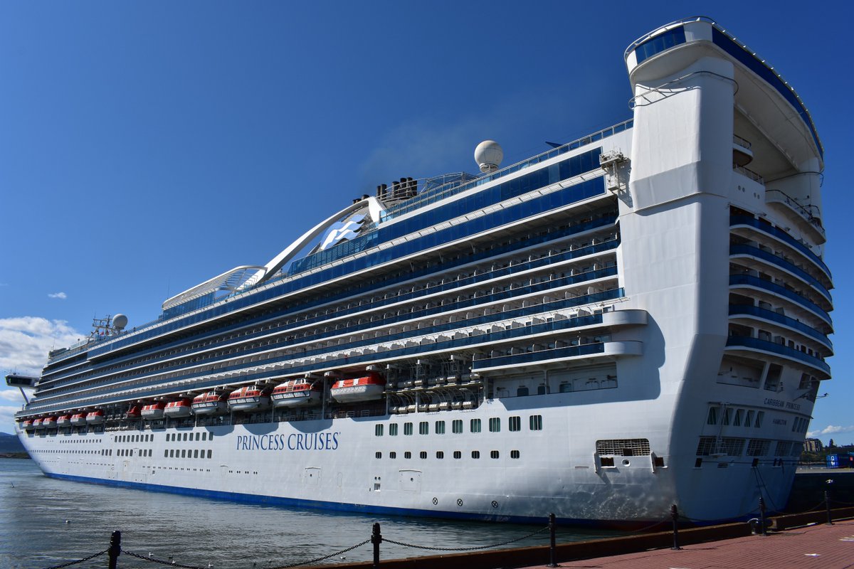 It was an honour to welcome the Caribbean Princess to our port this afternoon for the vessel’s inaugural call into Victoria.