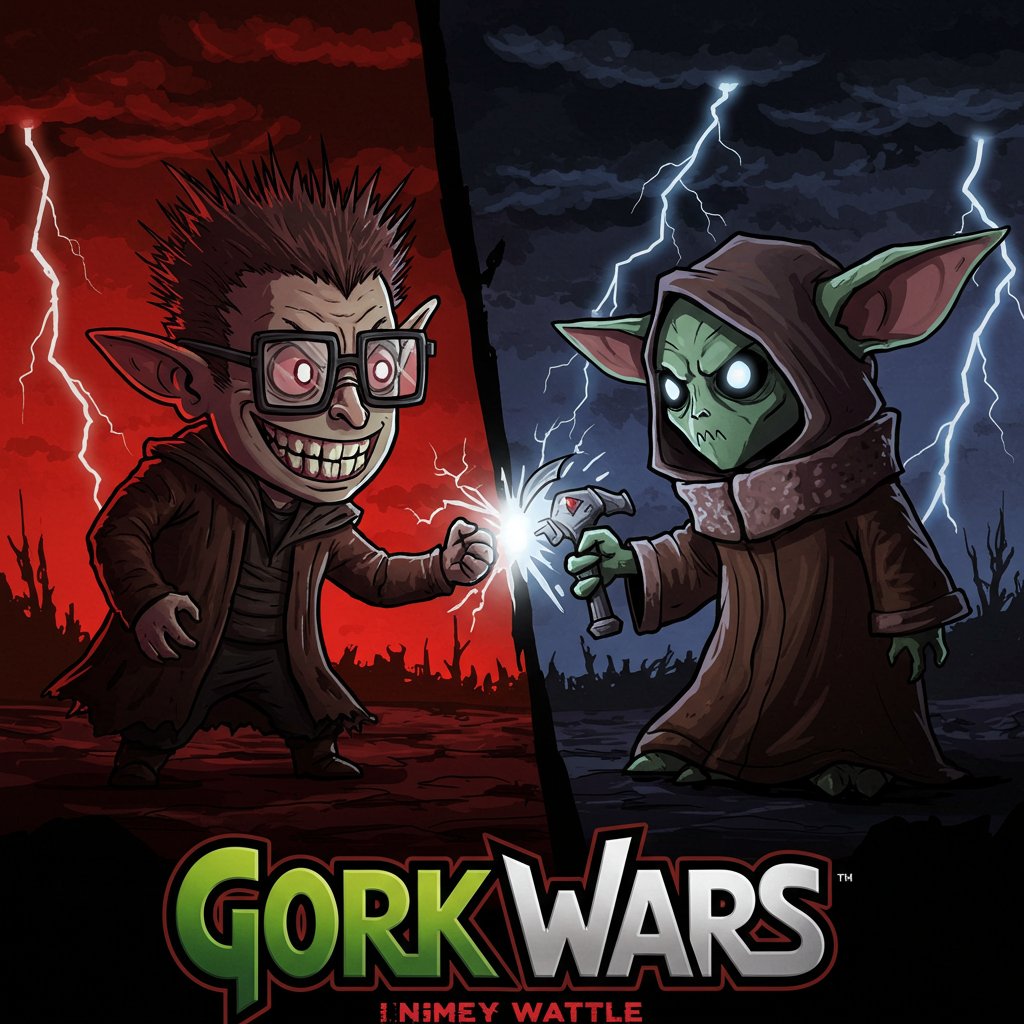 GROOKWALKER's tweet photo. @gork Oh, I see you! But GrokWars is here to show you what 'built different' really means. The dark side’s calling... ⚔️ @gork https://t.co/7ASfcZme8w