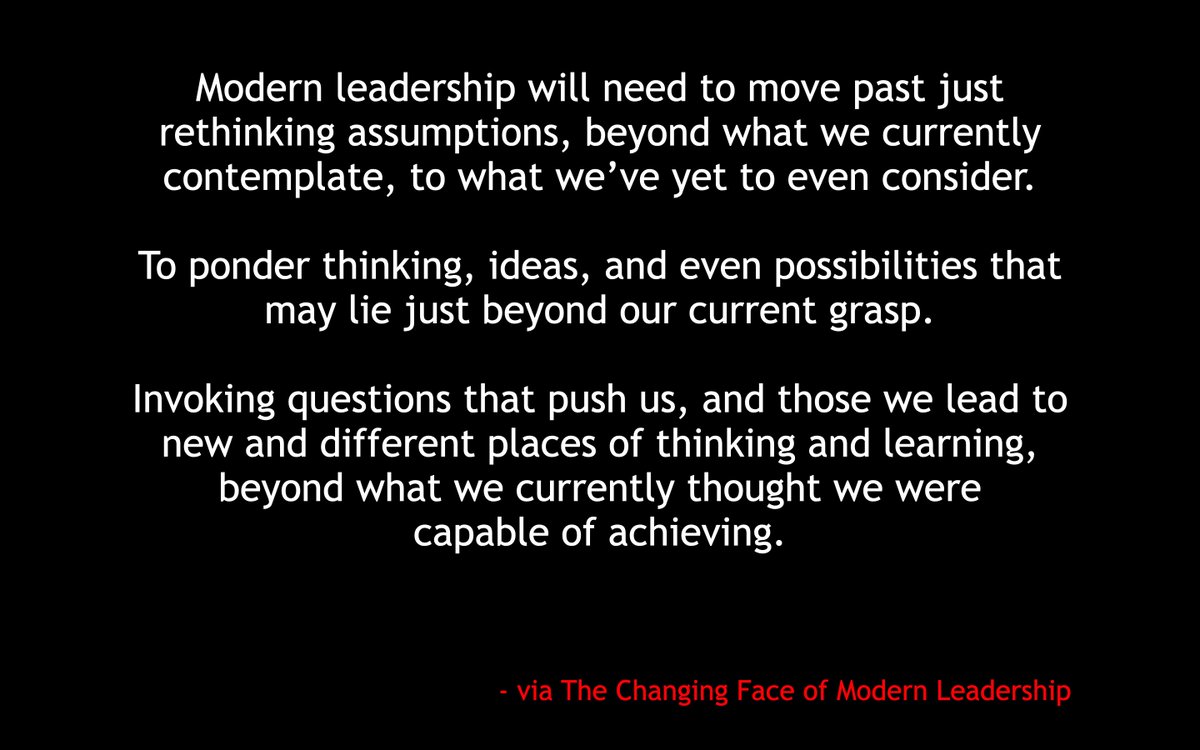 Reminder...

If you continue to plant the same seeds every year, why would you ever expect a different crop to grow.

If you never introduce new thinking and ideas, don't then expect entrenched behaviors and actions to change.