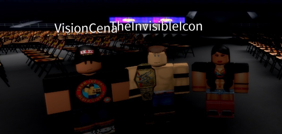 WWEJohnCenaRBLX's tweet photo. THE CHAMP IS HERE..... https://t.co/dRXTh2r4Mk