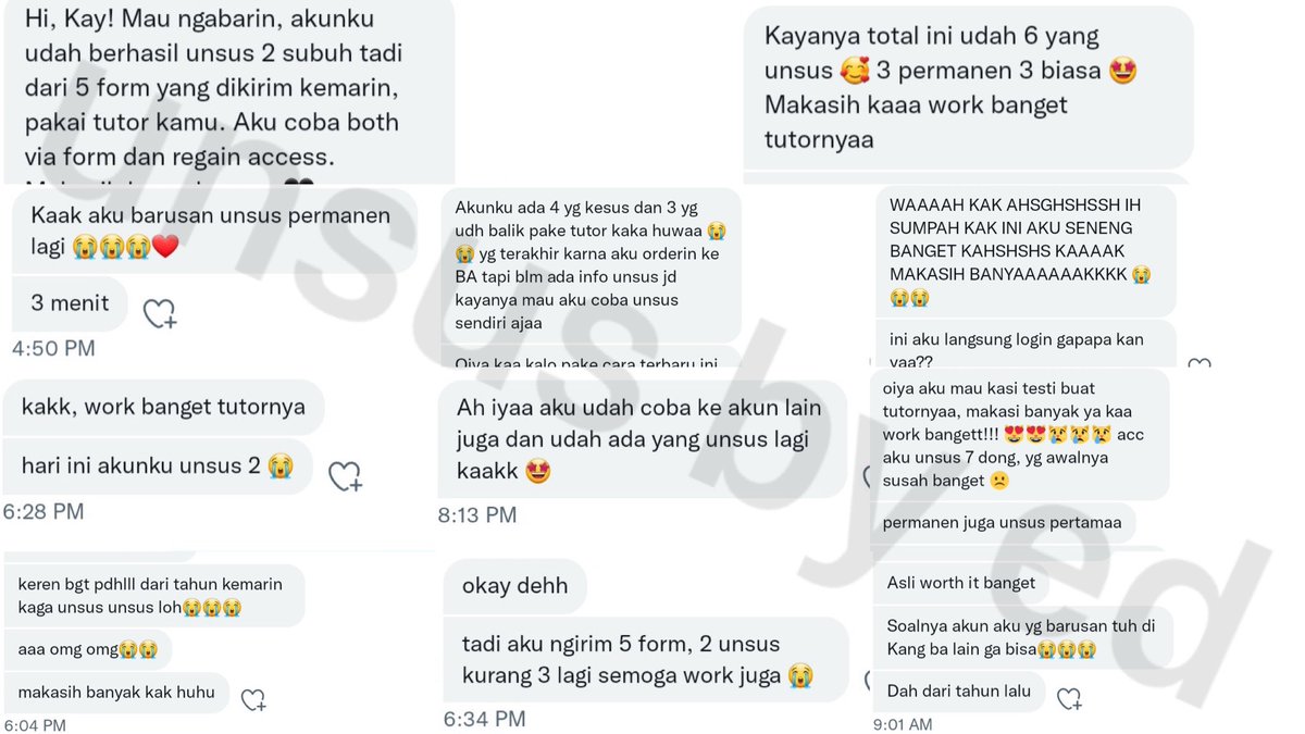neoveast's tweet image. open service/ jasa benerin :
— unsus all case
— unlock umur
— unlock invalid email
— unlock bypass CONFIRM CODE (WAJIB TAU BENTUK : usn, pw, email, nomer; gaada akses ke email/no gapapa)
khusus unlock dijamin berhasil.

FASTRESPON WA : s.id/eddenw

#zonauang