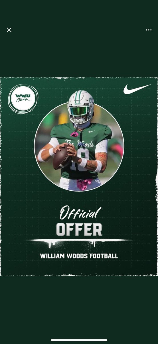 ✞ 𝐑𝐨𝐛𝐞𝐫𝐭 𝐆𝐚𝐫𝐫𝐞𝐭𝐭 (@_chosn1) on Twitter photo 𝐀𝐆𝐓𝐆 <a href="/wwuowlsFB/">William Woods Football</a> 𝐎𝐟𝐟𝐞𝐫𝐞𝐝
𝐓𝐡𝐚𝐧𝐤 𝐘𝐨𝐮 𝐅𝐨𝐫 𝐁𝐞𝐥𝐢𝐯𝐢𝐧𝐠 𝐈𝐧 𝐌𝐞 💚🦉
<a href="/Coach_Silva61/">Chris Silva</a>
<a href="/CoachCamp_/">Sam Camp</a> 𝐀𝐆𝐓𝐆 <a href="/wwuowlsFB/">William Woods Football</a> 𝐎𝐟𝐟𝐞𝐫𝐞𝐝
𝐓𝐡𝐚𝐧𝐤 𝐘𝐨𝐮 𝐅𝐨𝐫 𝐁𝐞𝐥𝐢𝐯𝐢𝐧𝐠 𝐈𝐧 𝐌𝐞 💚🦉
<a href="/Coach_Silva61/">Chris Silva</a>
<a href="/CoachCamp_/">Sam Camp</a>