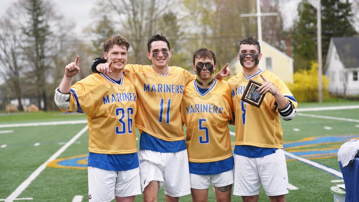 MMA Athletics (@marinerssports) on Twitter photo UCU Final from Castine! <a href="/Mariners_MLAX/">Maine Maritime Lacrosse</a> are your 2025 North Atlantic Conference Men’s Lacrosse Champions! A hard-fought 14-12 win over SUNY Delhi seals the Mariners’ third title in four years! 🏆 UCU Final from Castine! <a href="/Mariners_MLAX/">Maine Maritime Lacrosse</a> are your 2025 North Atlantic Conference Men’s Lacrosse Champions! A hard-fought 14-12 win over SUNY Delhi seals the Mariners’ third title in four years! 🏆