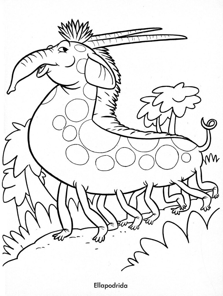 hauntorama's tweet image. Funny Monsters Coloring Book (1965) Published by Treasure Books, Inc. 
#ColoringBook #SpookyScarySunday