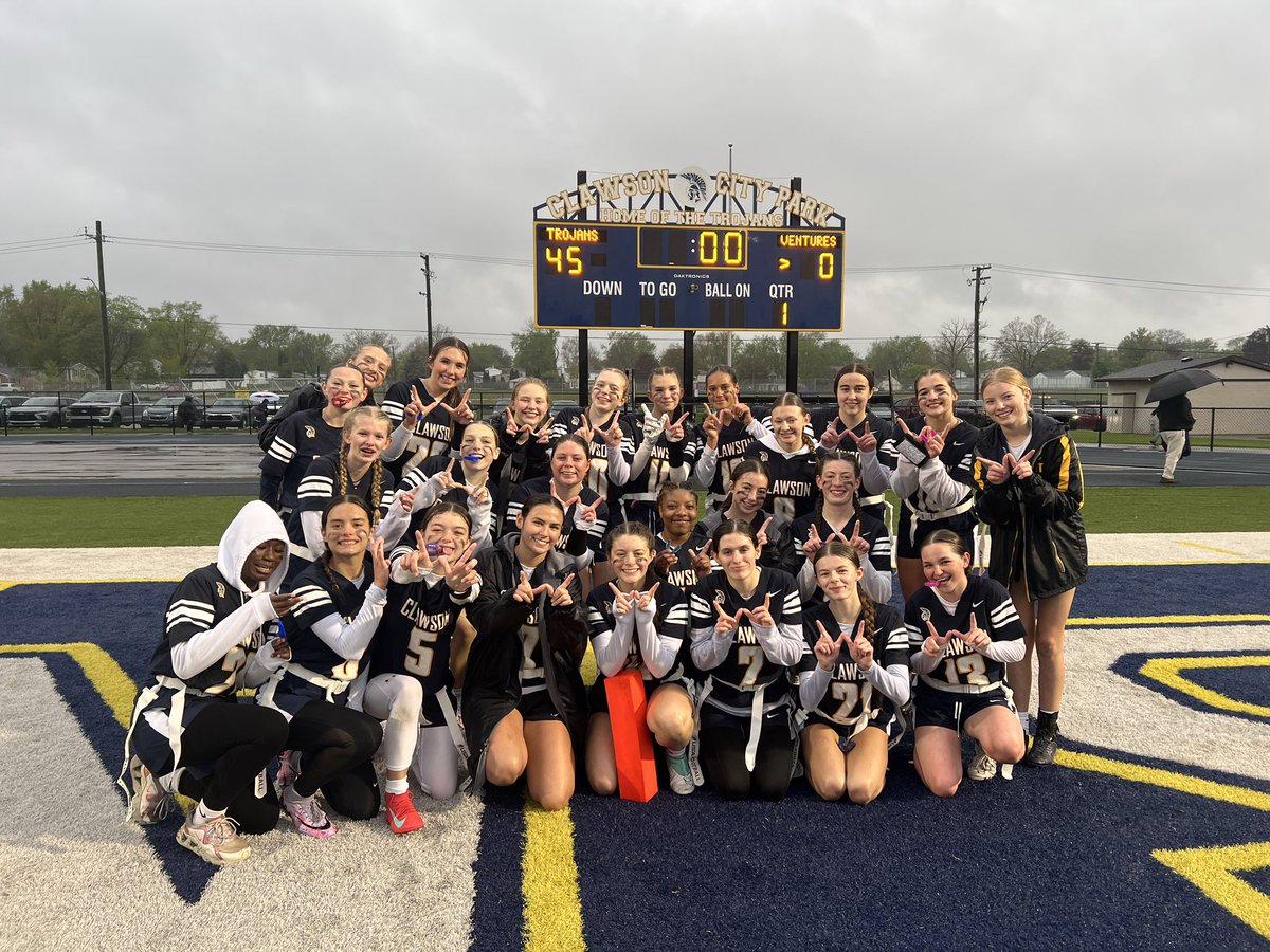Big win for our girls vs. foley tonight