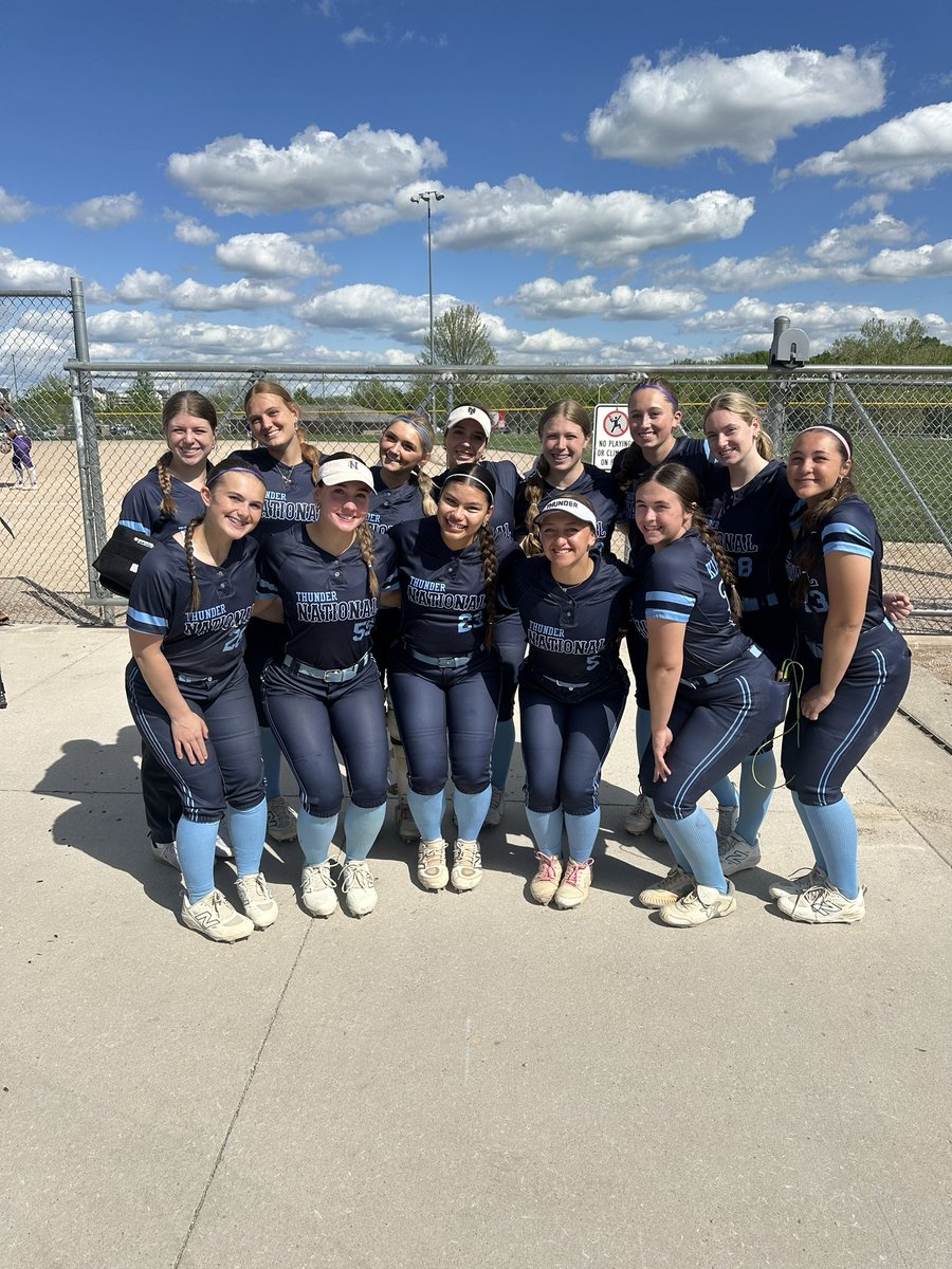 Nebraska Thunder National 17u Dillon (@nethunderdillon) on Twitter photo Came up short vs Select Fastpitch Christ 18U last night. Proud of our team’s heart and effort!
💥
<a href="/kenzeefaust/">kenzee faust</a> 1-1
<a href="/raegan_ruyle05/">rae ruyle</a> 1-2
⭕️
<a href="/Kendall_J_18/">Kendall Johnson</a> 3.2 IP, 4 ERs, 3 Ks
<a href="/TSchommer18/">Taylor Schommer</a> .1 IP, 0 ER Came up short vs Select Fastpitch Christ 18U last night. Proud of our team’s heart and effort!
💥
<a href="/kenzeefaust/">kenzee faust</a> 1-1
<a href="/raegan_ruyle05/">rae ruyle</a> 1-2
⭕️
<a href="/Kendall_J_18/">Kendall Johnson</a> 3.2 IP, 4 ERs, 3 Ks
<a href="/TSchommer18/">Taylor Schommer</a> .1 IP, 0 ER