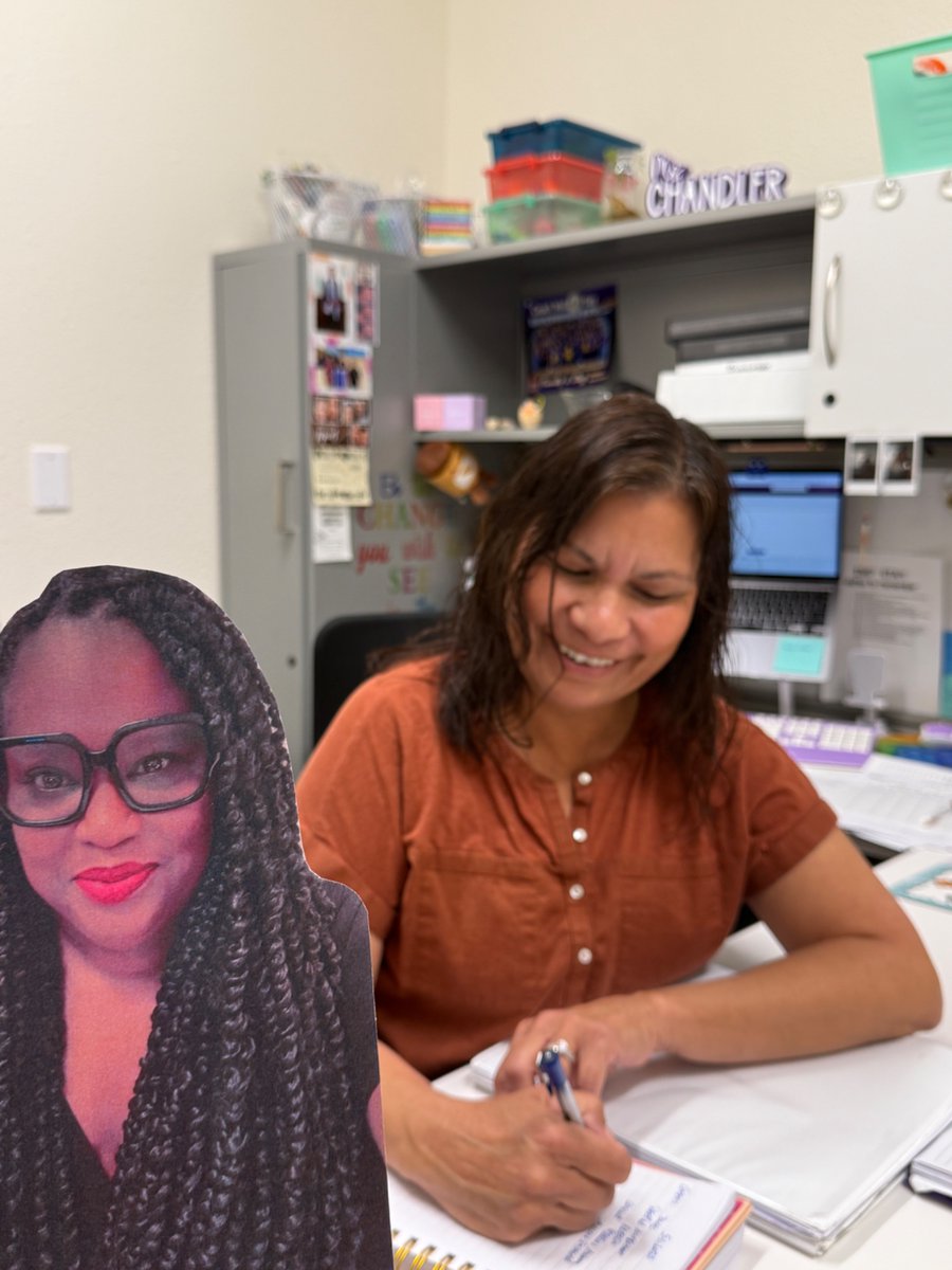We sure did miss our principal on Principal’s Day but <a href="/WandaJ_EPISD/">Wanda Johnson</a> is never far…