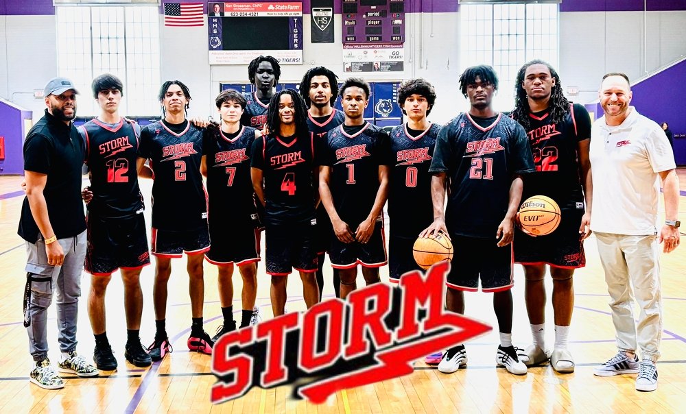AzStormCamacho's tweet image. The AZ STORM 17U FIRE Team is The Stage&apos;s Desert Encore 17U Champions! 
@thestagecircuit #thestagecircuit 
#3stripesgoldbasketball