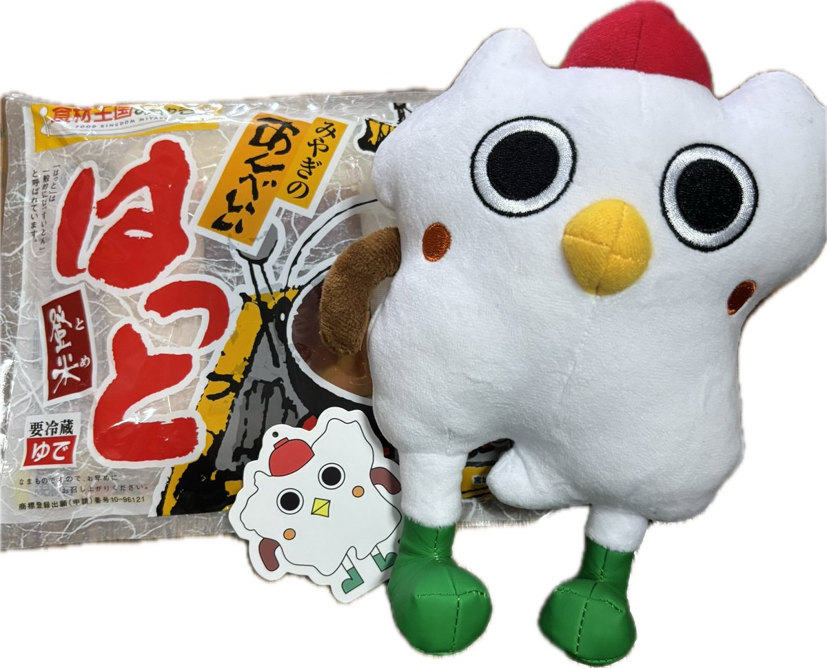 石ノ森章太郎、山内ジョージ、大友克洋各先生の故郷・登米のゆるキャラ「はっとン」にもなっている名物「はっと汁」を作ってみました！出汁も美味しいです😋。
#登米　#はっとン <a href="/hatton810tome/">はっとン</a>