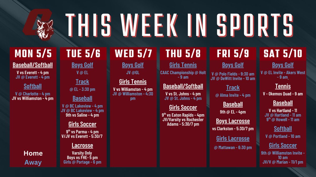 Packed Week!