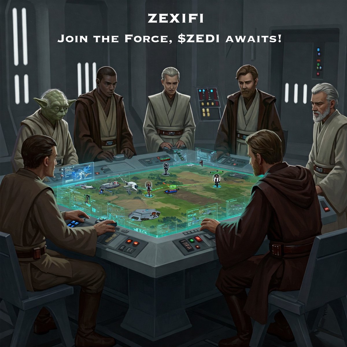 ✨ The Feooh Force awakens! 🎮⚔️
Introducing $ZEDI – the utility token powering Zexifi’s Web3 gaming revolution!
⚡ May the 4th be with you – $ZEDI fuels next-gen gameplay across galaxies.
Join the Feooh Force. $ZEDI awaits!
#MayThe4thBeWithYou #Web3Gaming #GameOnChain
